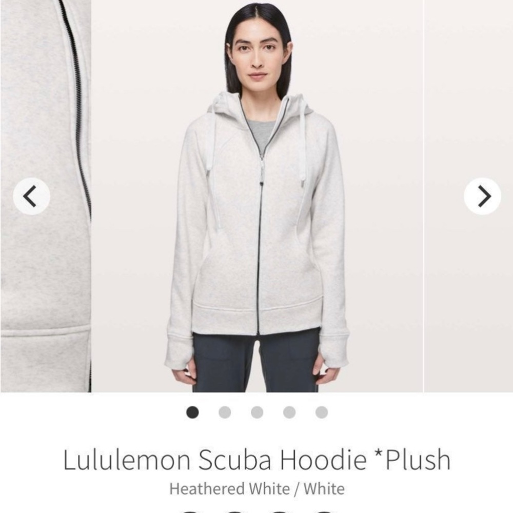 Lululemon Scuba Plush Hoodie Size 8!